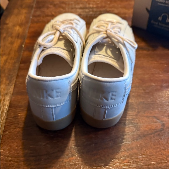 Nike Shoes - Nike  White and Tan Sneakers